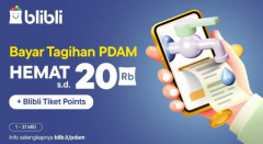 PROMO HEMAT BAYAR TAGIHAN PDAM DI BLIBLI!